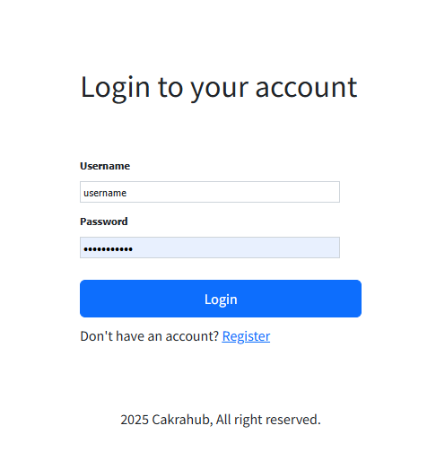 Login Page
